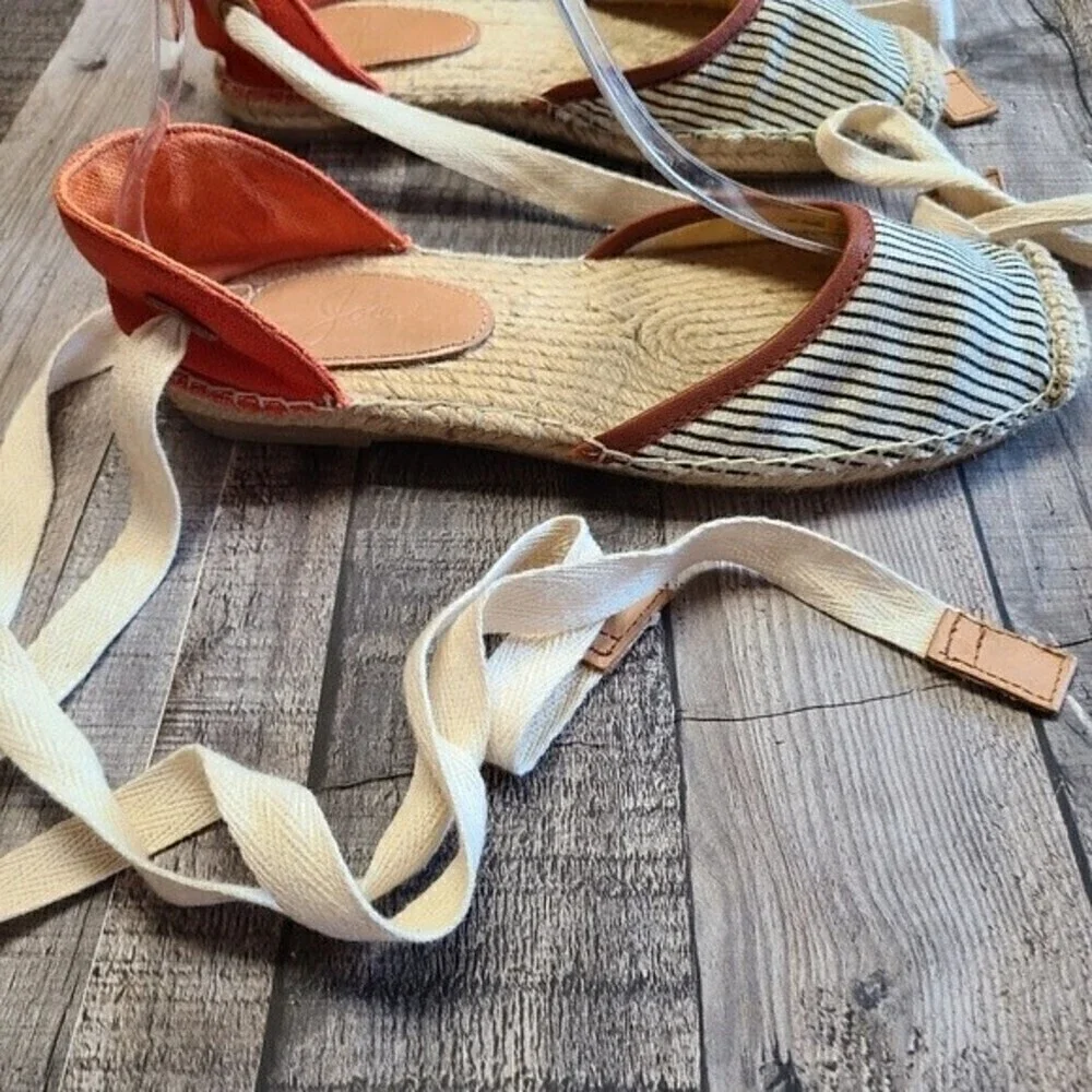 JOIE Miramar Espadrille Flat Sandals Gladiator